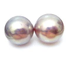 Pink 12.6mm Edison Pearl Pair
